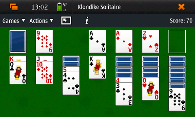 klondike screenshot